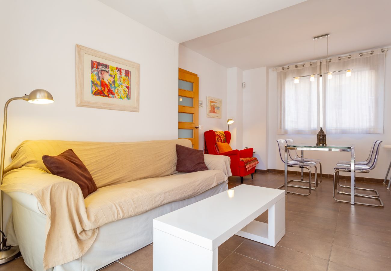 Ferienwohnung in Salou - FMP & MUNTANYA AMBAR  * SEITLICHEM MEERBLICK