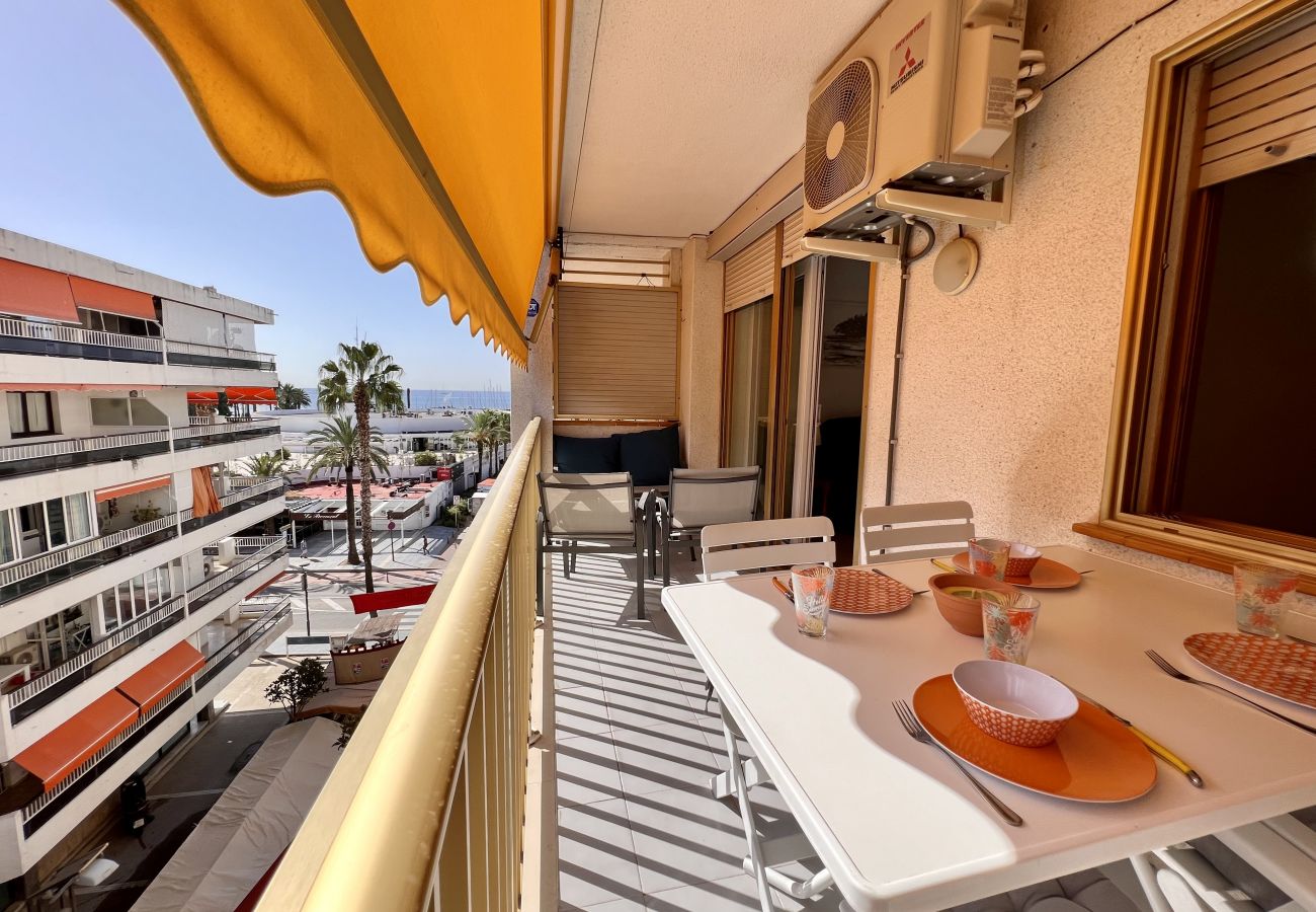 Appartement à Salou - FMP & MIRAMAR NAUTIC * WiFi * VUE LATÉRAL MER